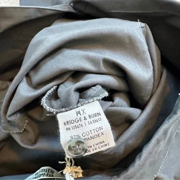 Bridge & Burn The Lou Utility Jumpsuit NWT NEW Large Slate - Picture 13 of 13